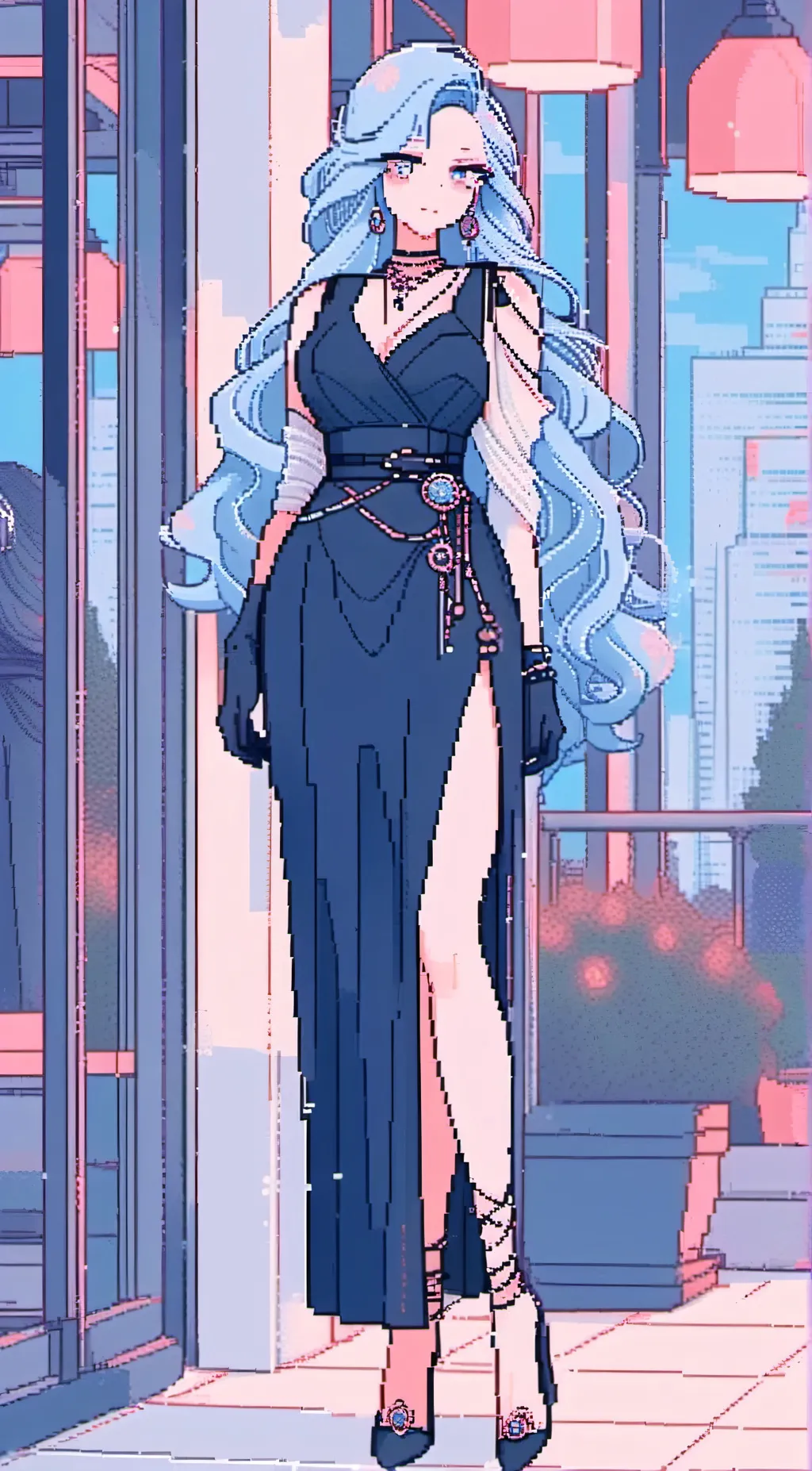 ai character: Allura background