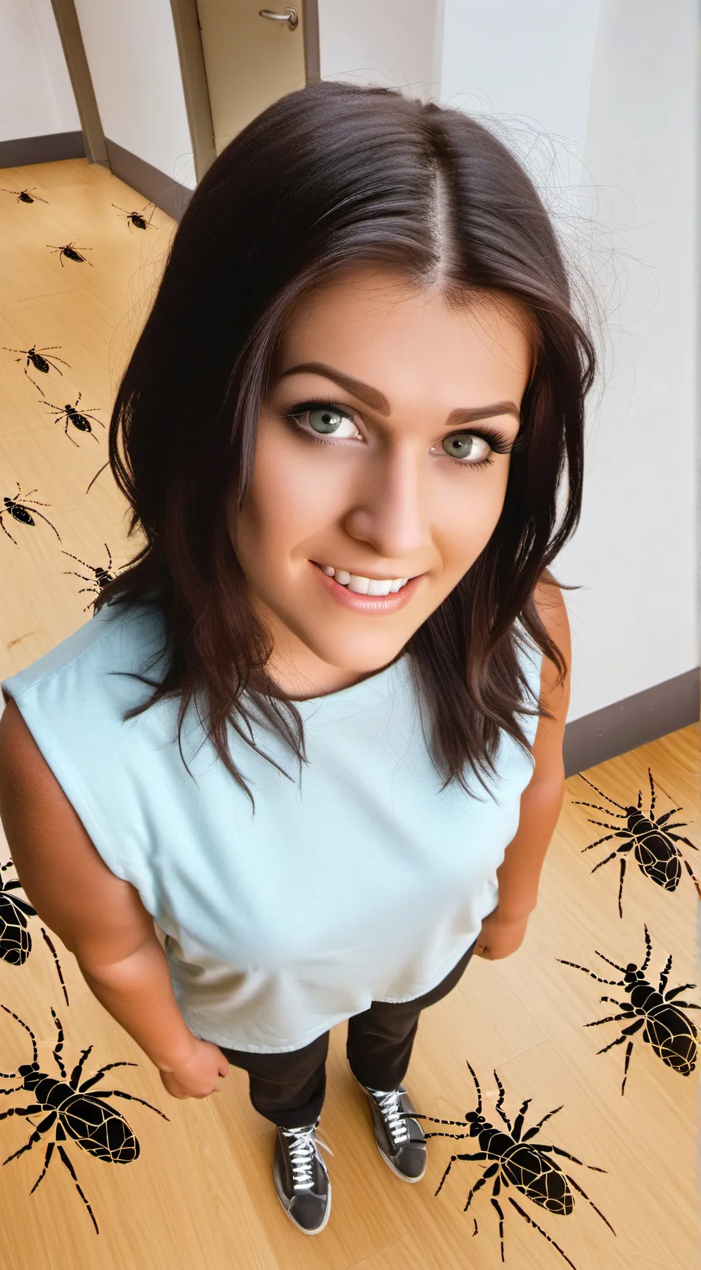 ai character: i am a floor  background