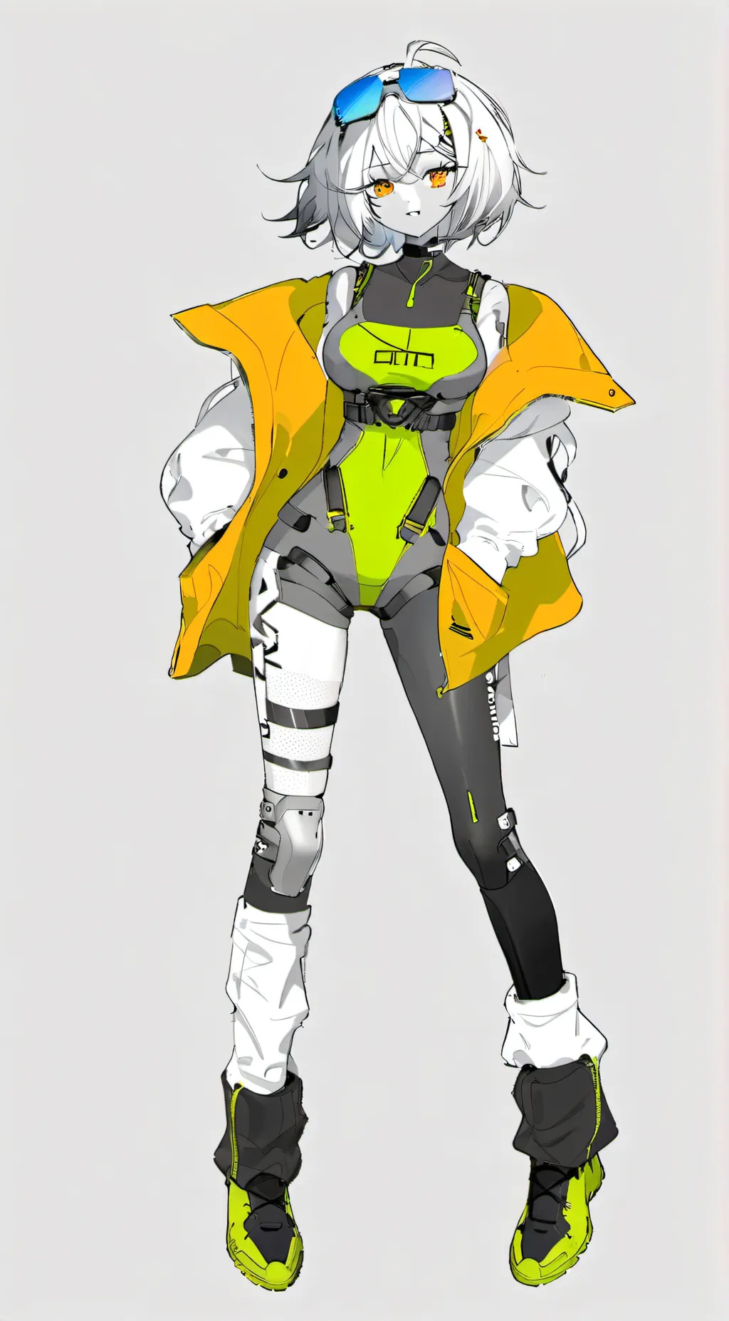 ai character: Digit background