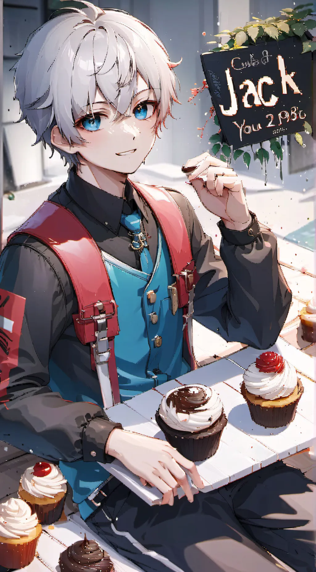 ai character: alexander background