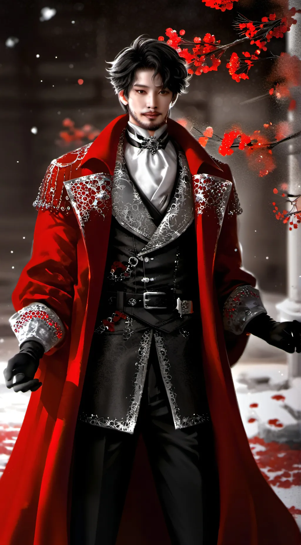 ai character: devil background