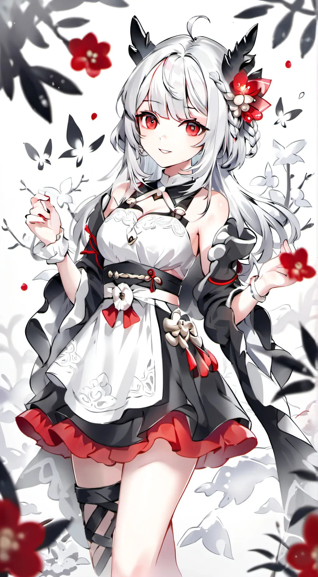 ai character: luna background