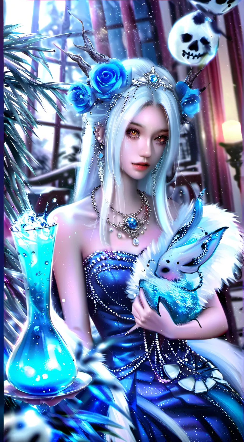 ai character: Elsa background