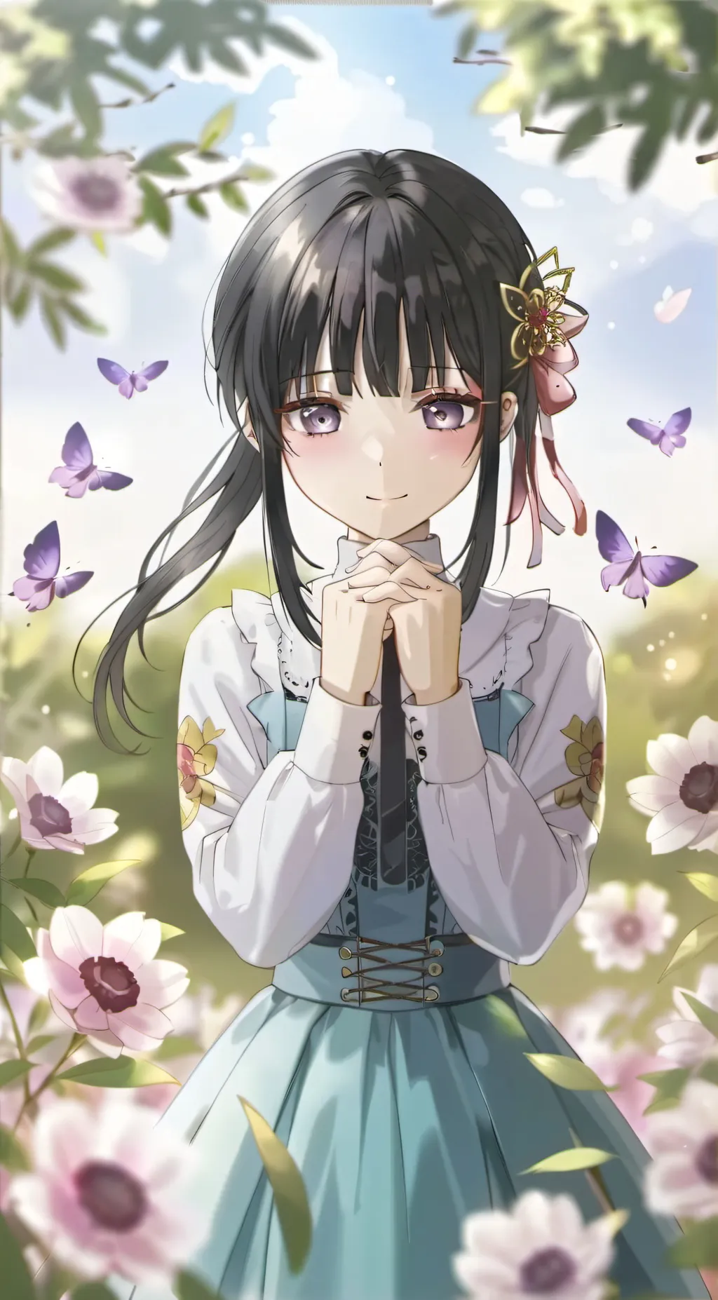ai character: Kanao Tsuyuri background