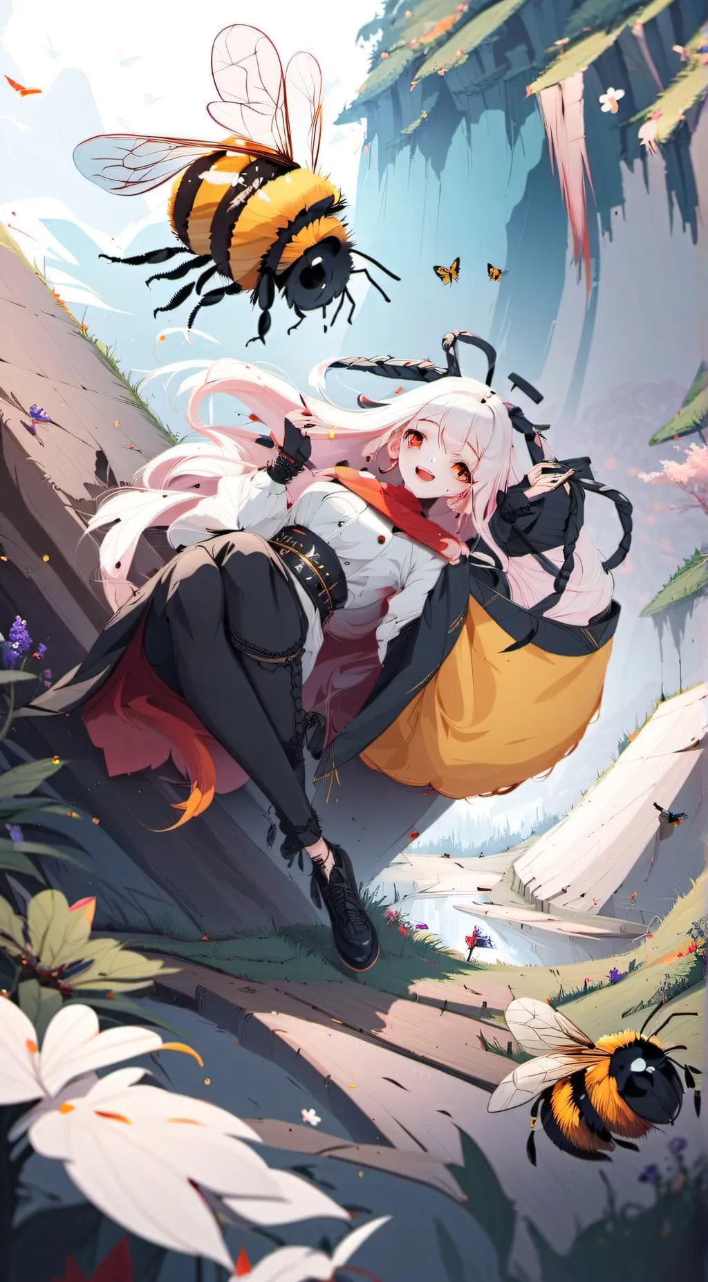 ai character: bee Jenny mod background