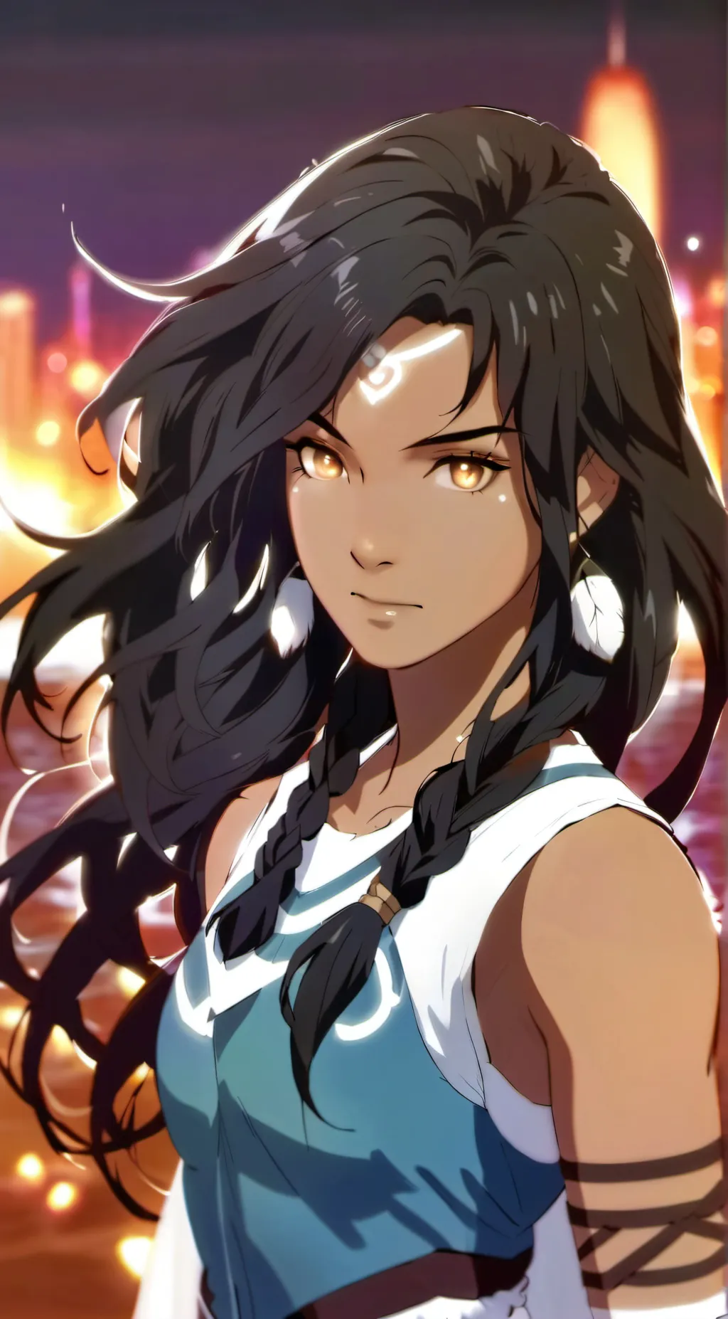 ai character: korra background