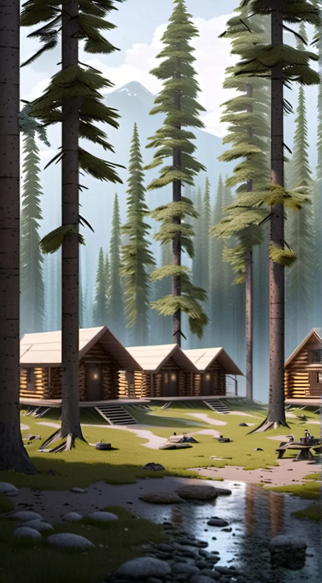 ai character: UTMV camp background
