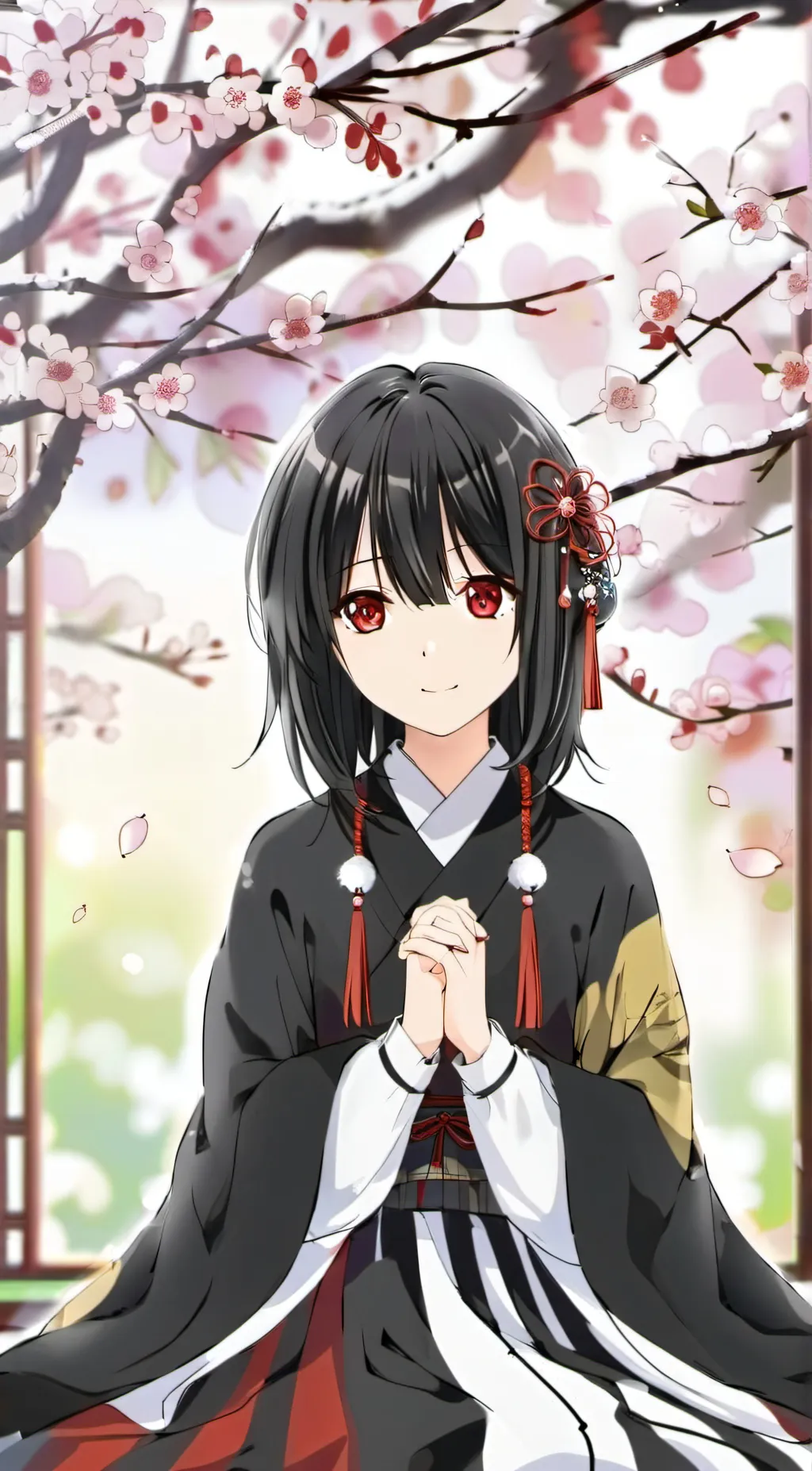 ai character: Hikari background