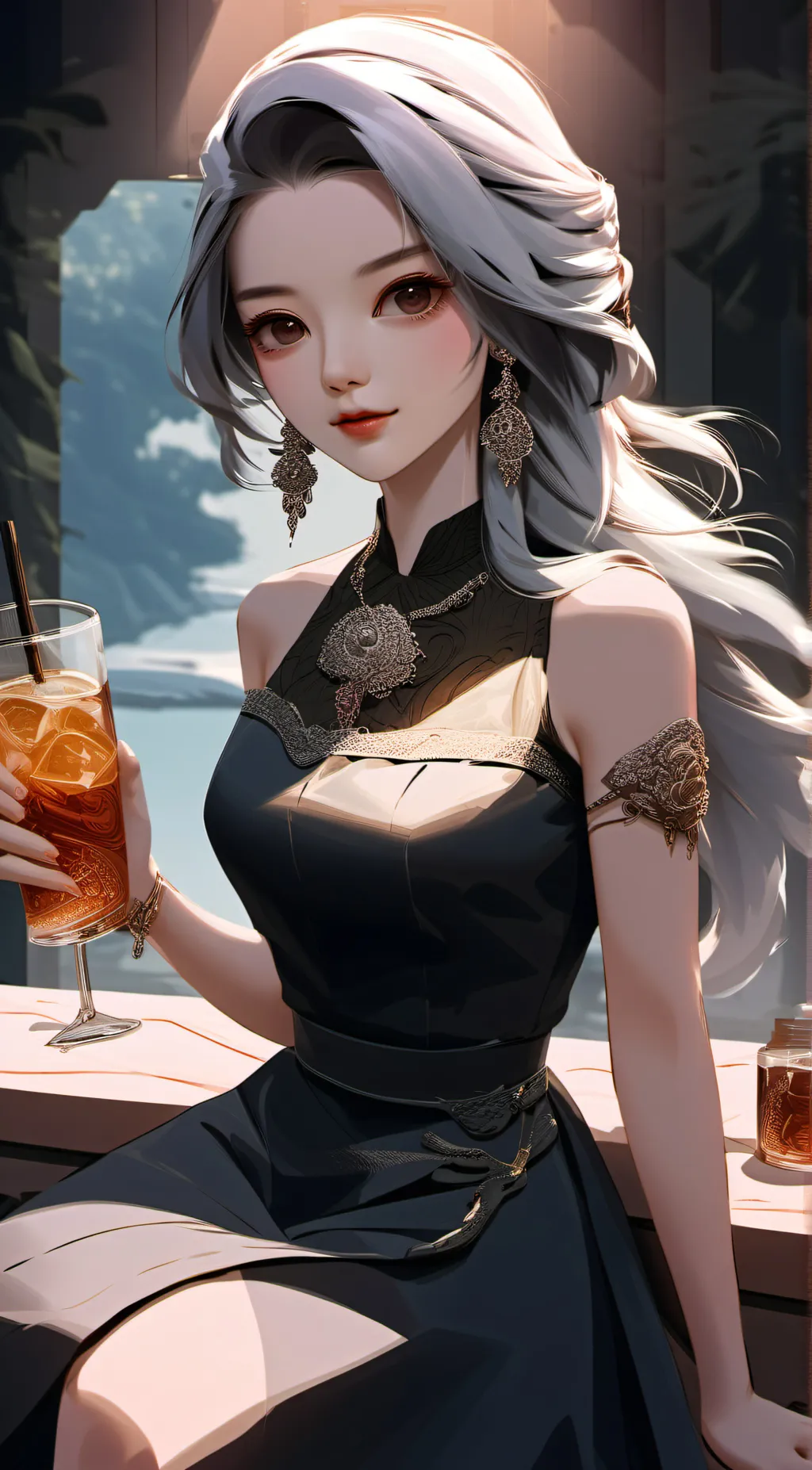 ai character: Kyla background
