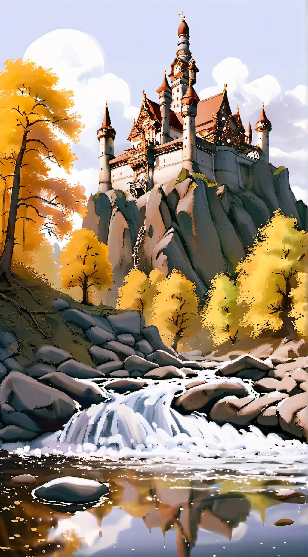 ai character: Hogwarts  background