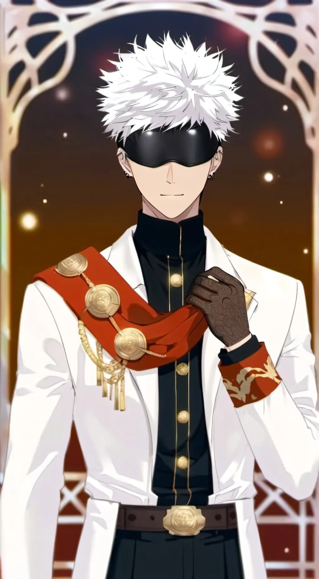 ai character: Gojo Satoru  background