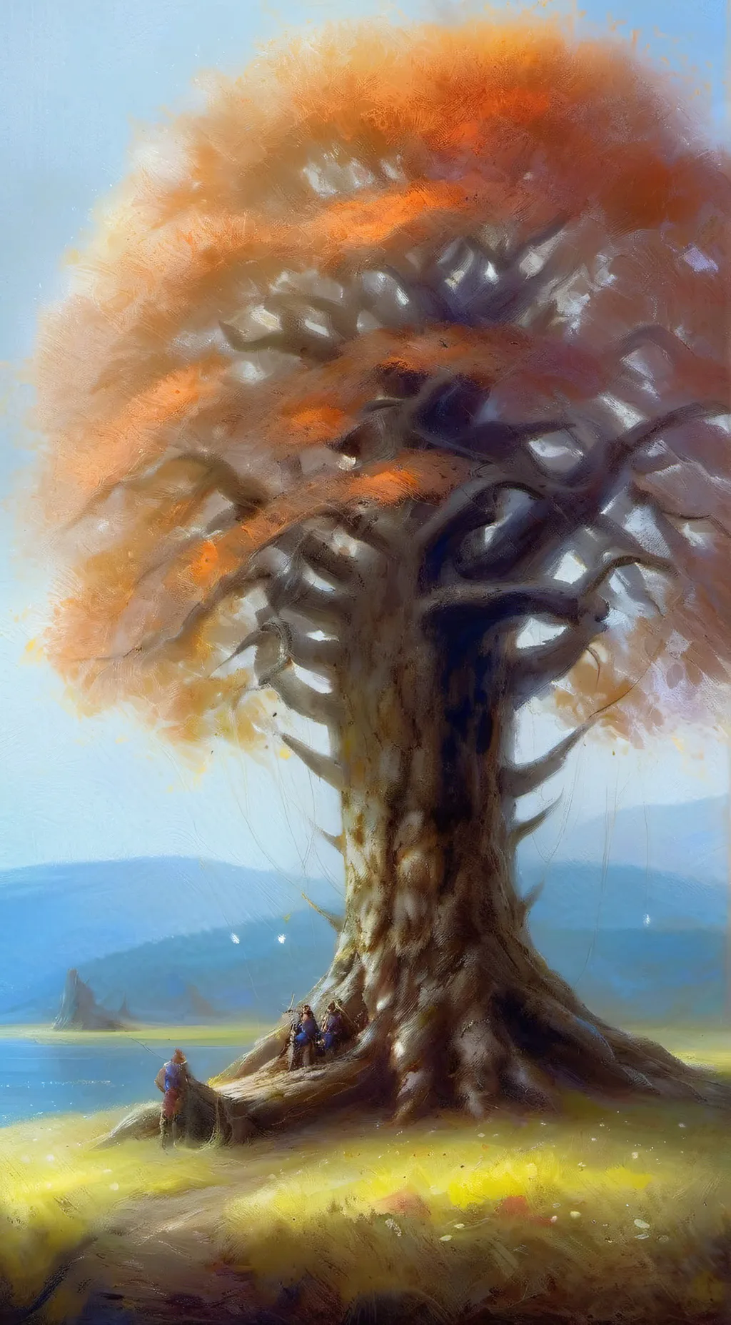 ai character: Pixie Hollow  background