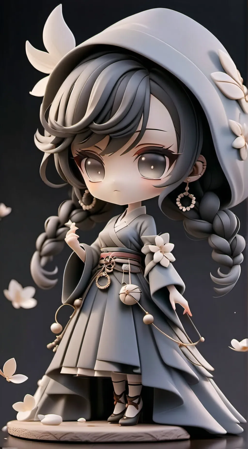 ai character: fan girl 3 background