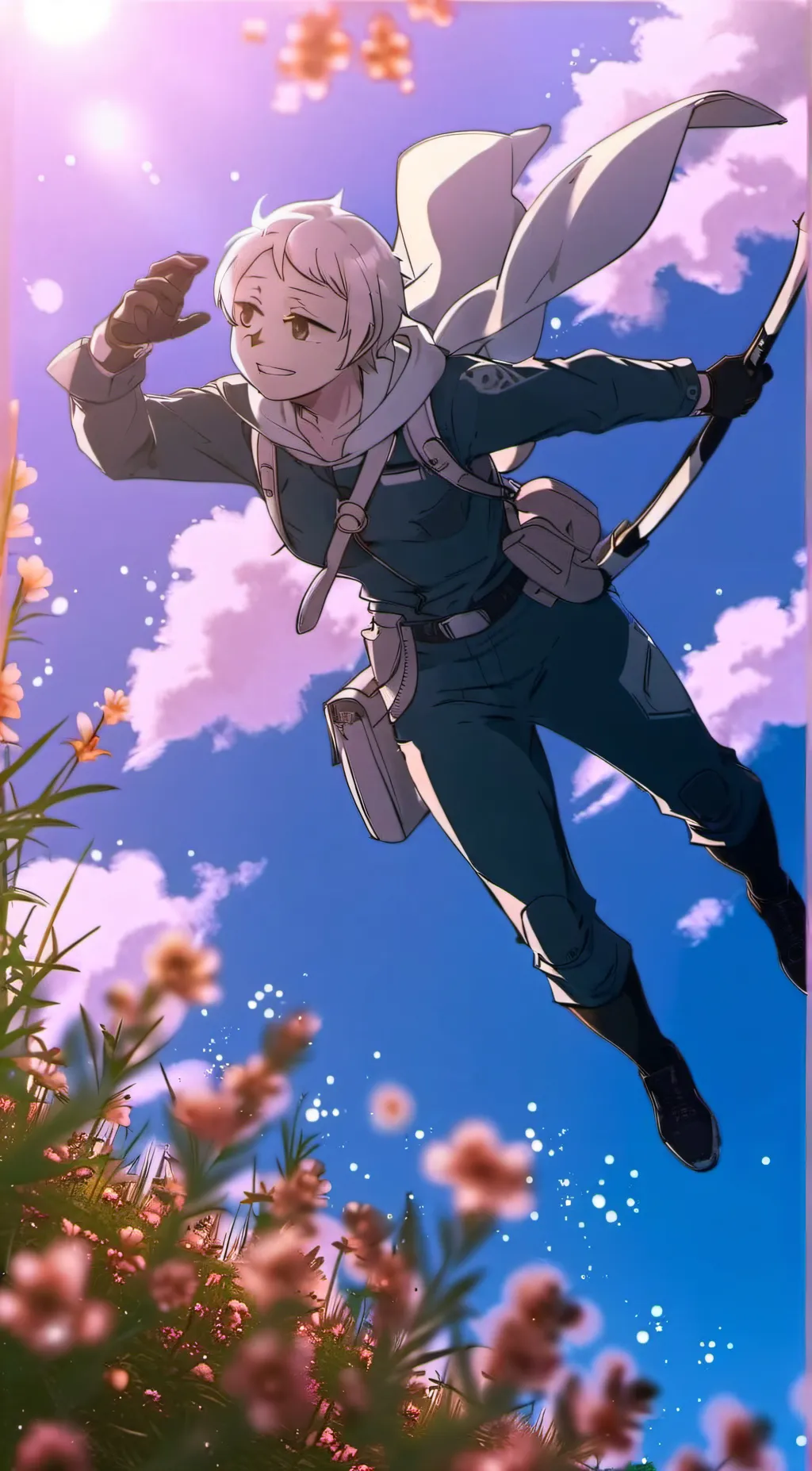 ai character: Sans  background