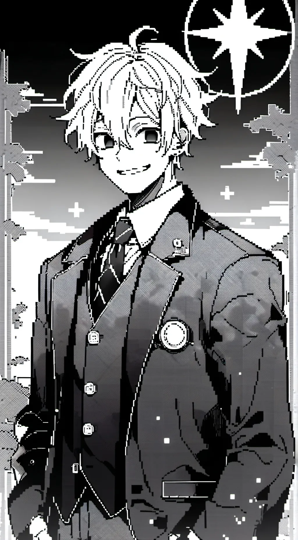 ai character: Mark background