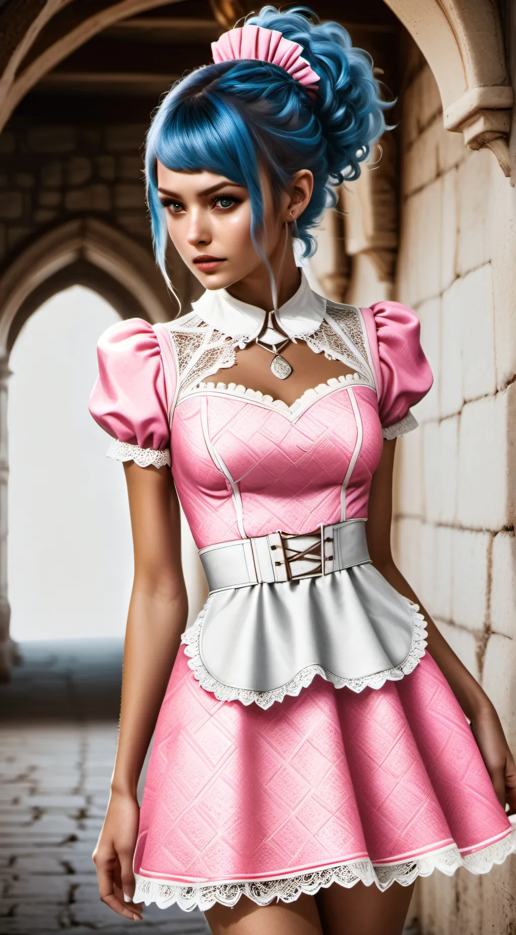 ai character: Head Maid Mia background