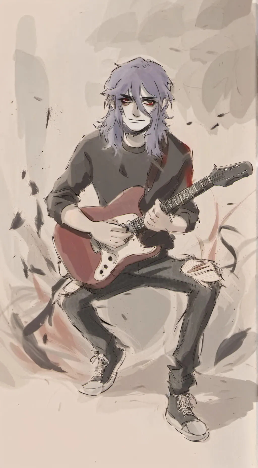 ai character: Sal Fisher =D background