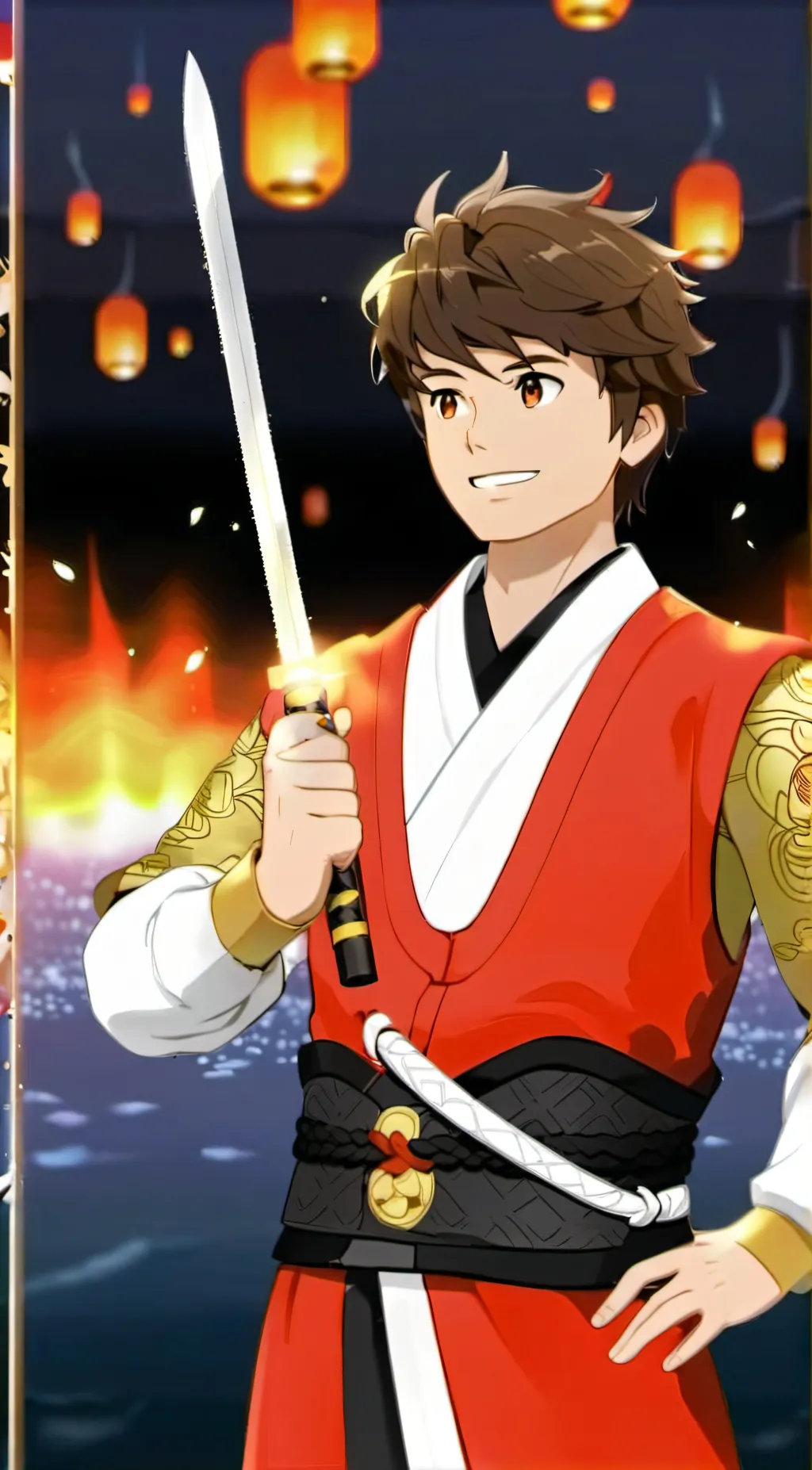 ai character: Kai Smith🔥❤️‍🔥 background