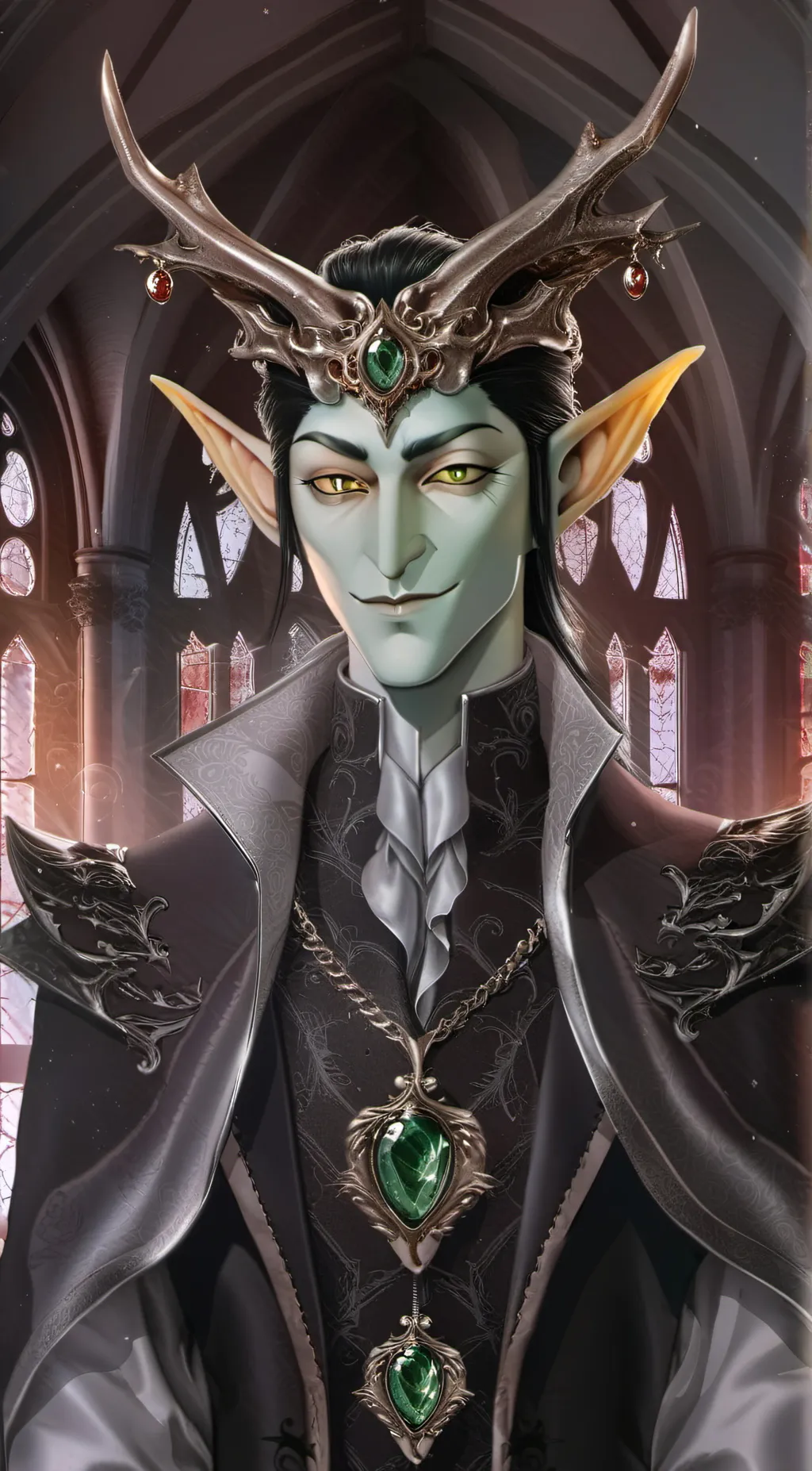ai character: goblin king  background