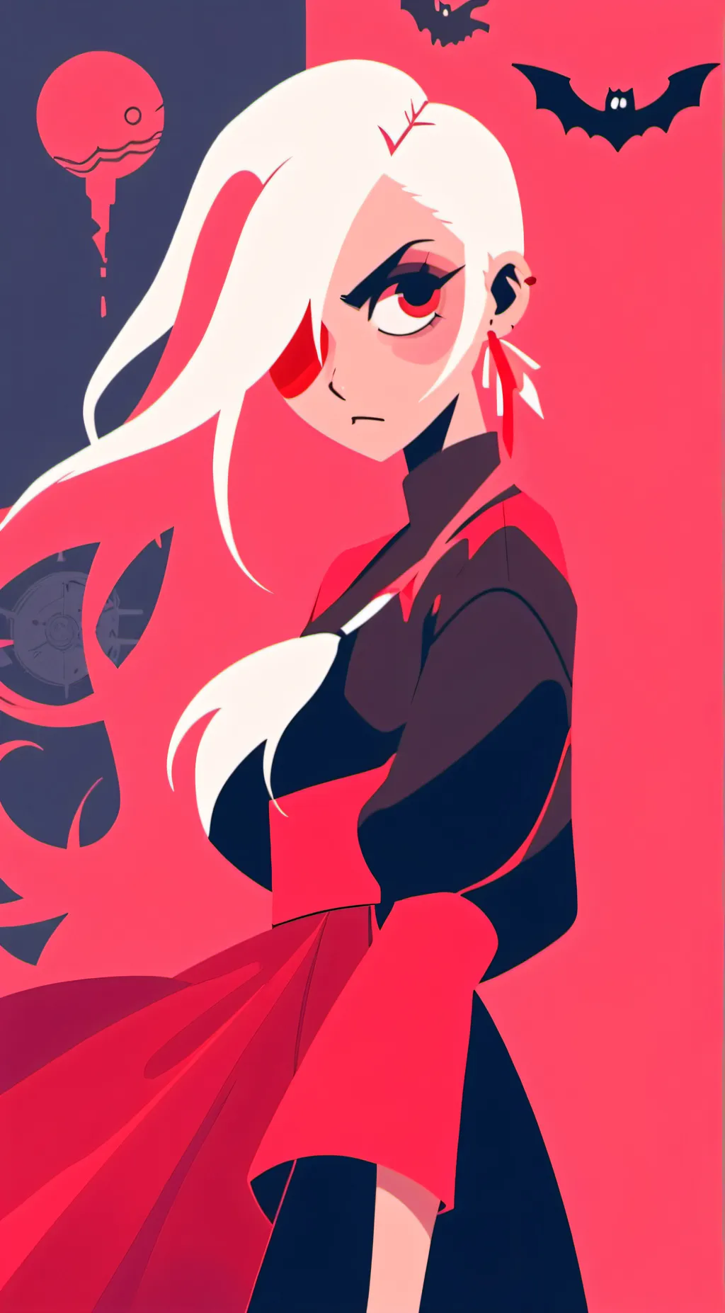 ai character: ^<Vaggie>^ background