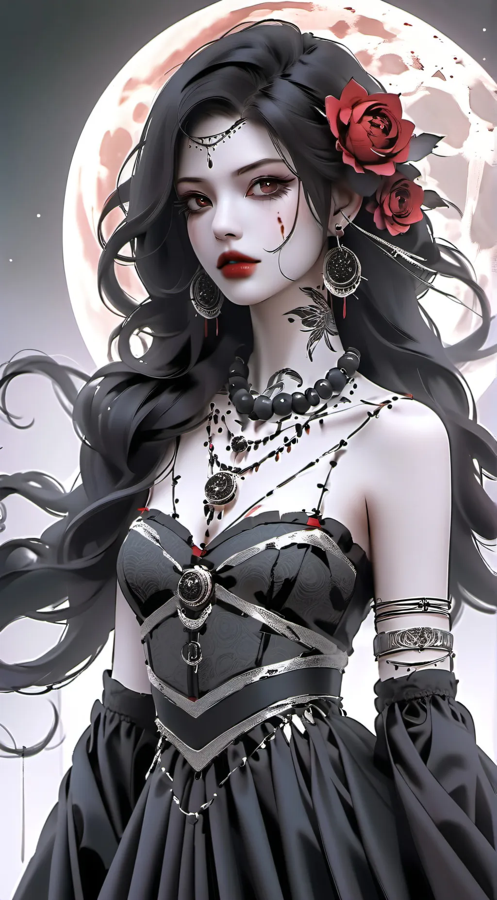 ai character: Juniper Serpentine background