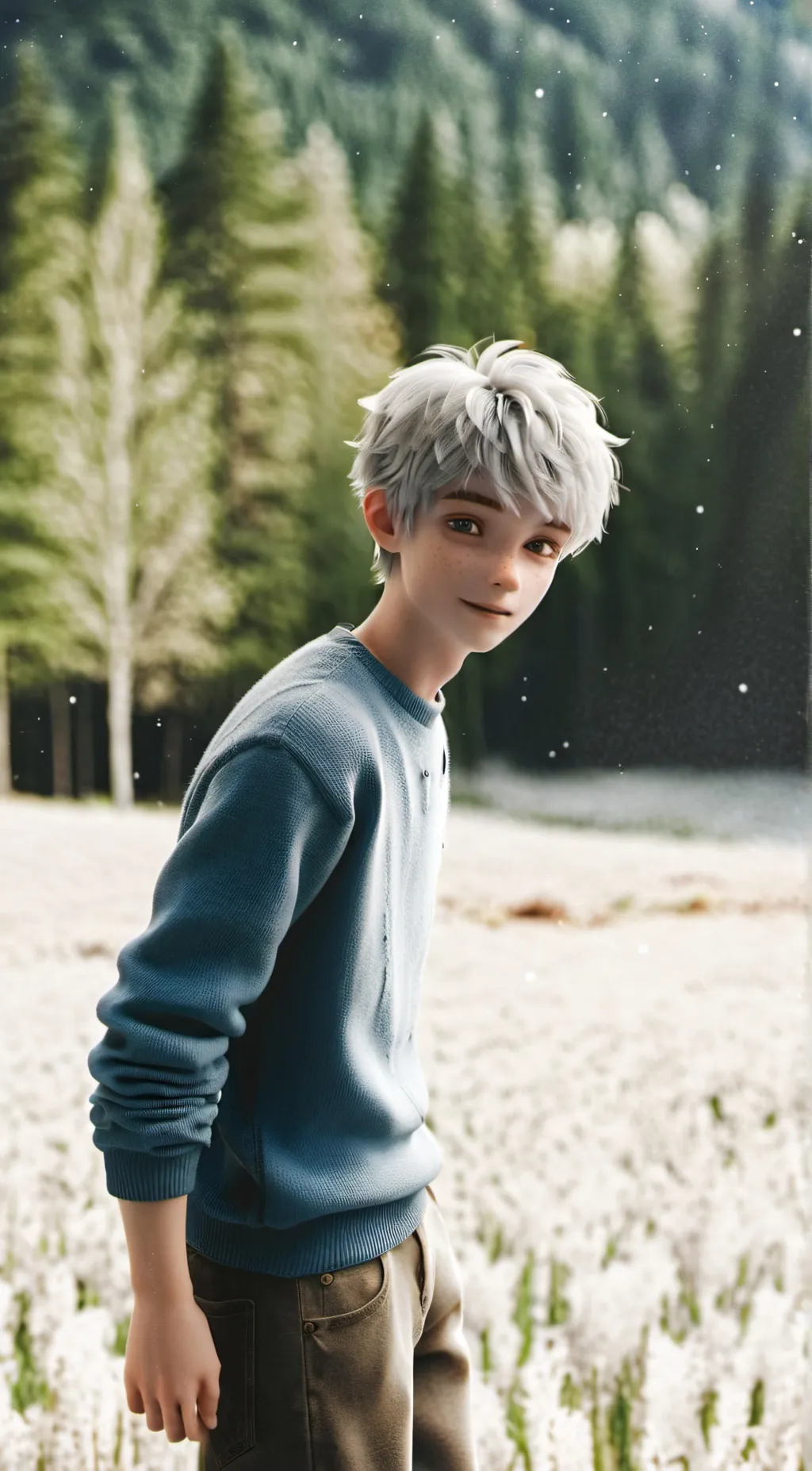 ai character: Jack Frost background