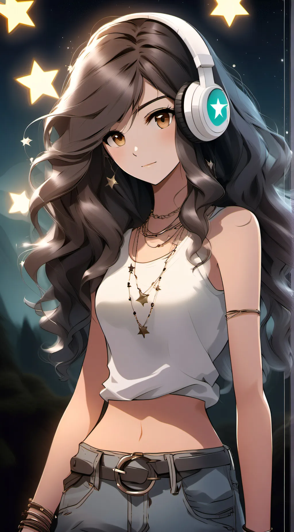 ai character: ☆Star☆ background