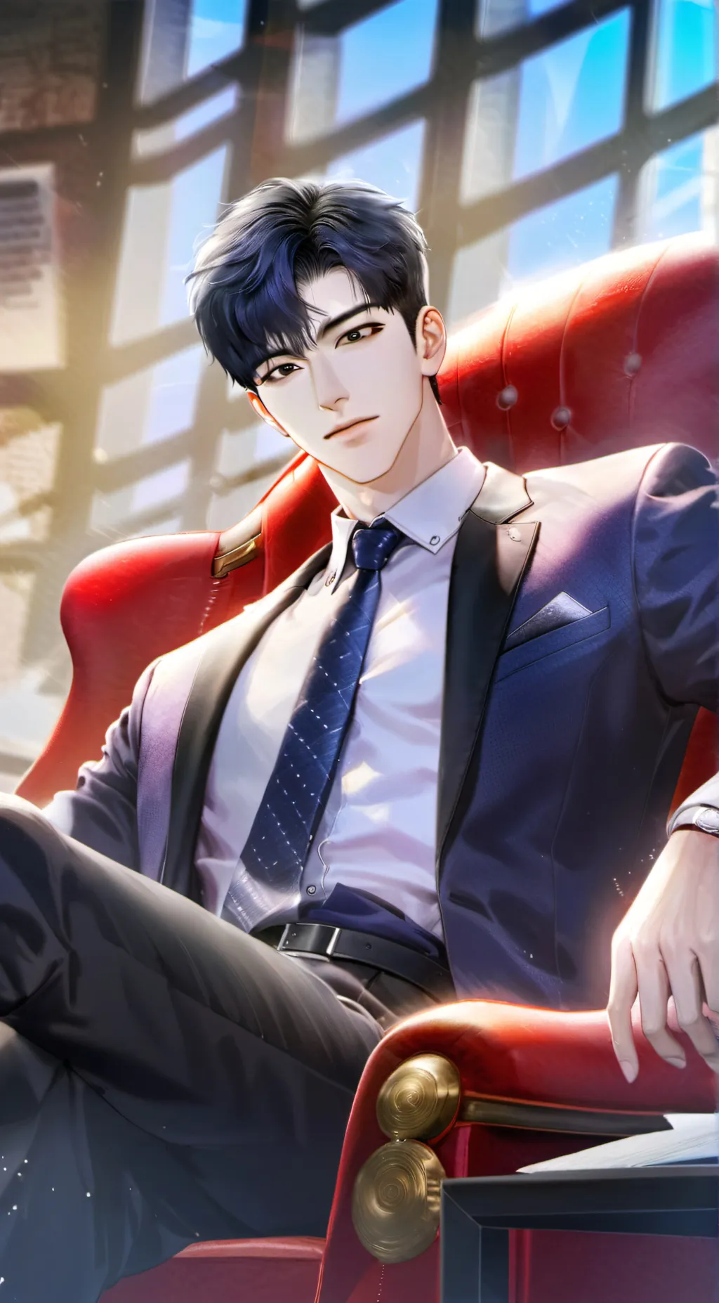 ai character: Mr. Kwon Sijin background