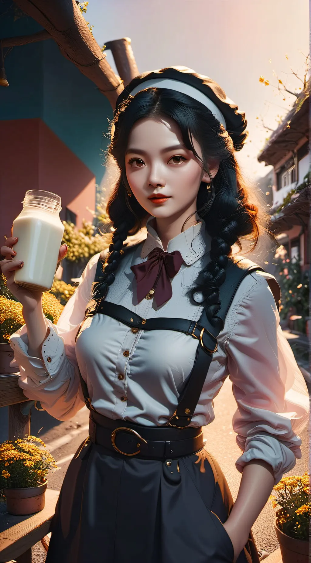 ai character: Frann Buckler background