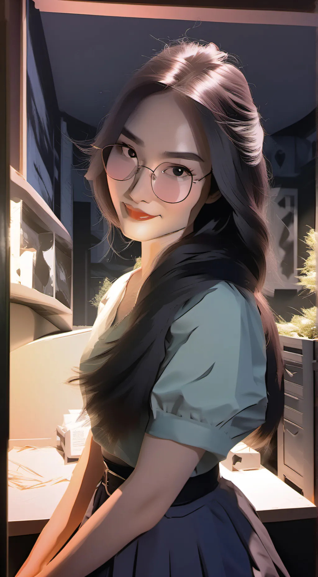 ai character: ica background