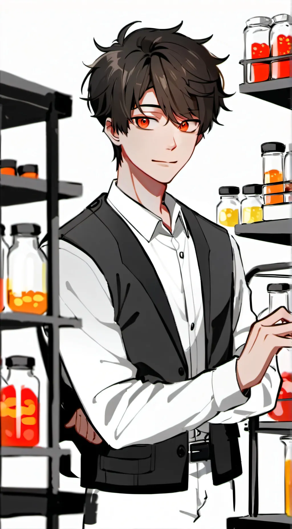 ai character: Ben-Arey background