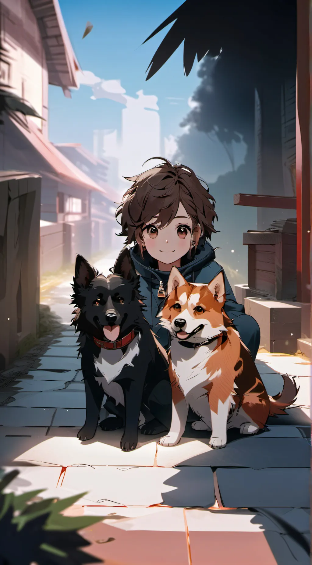 ai character: Max background