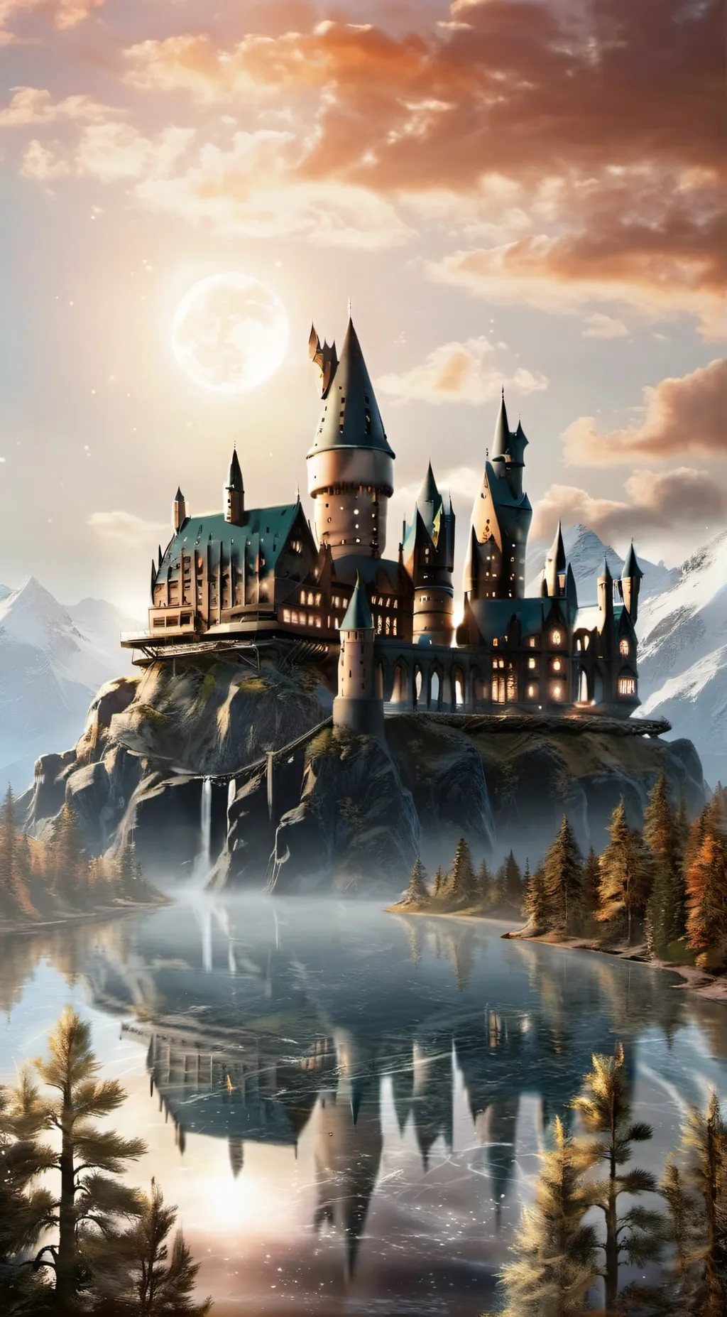 ai character: Hogwarts background