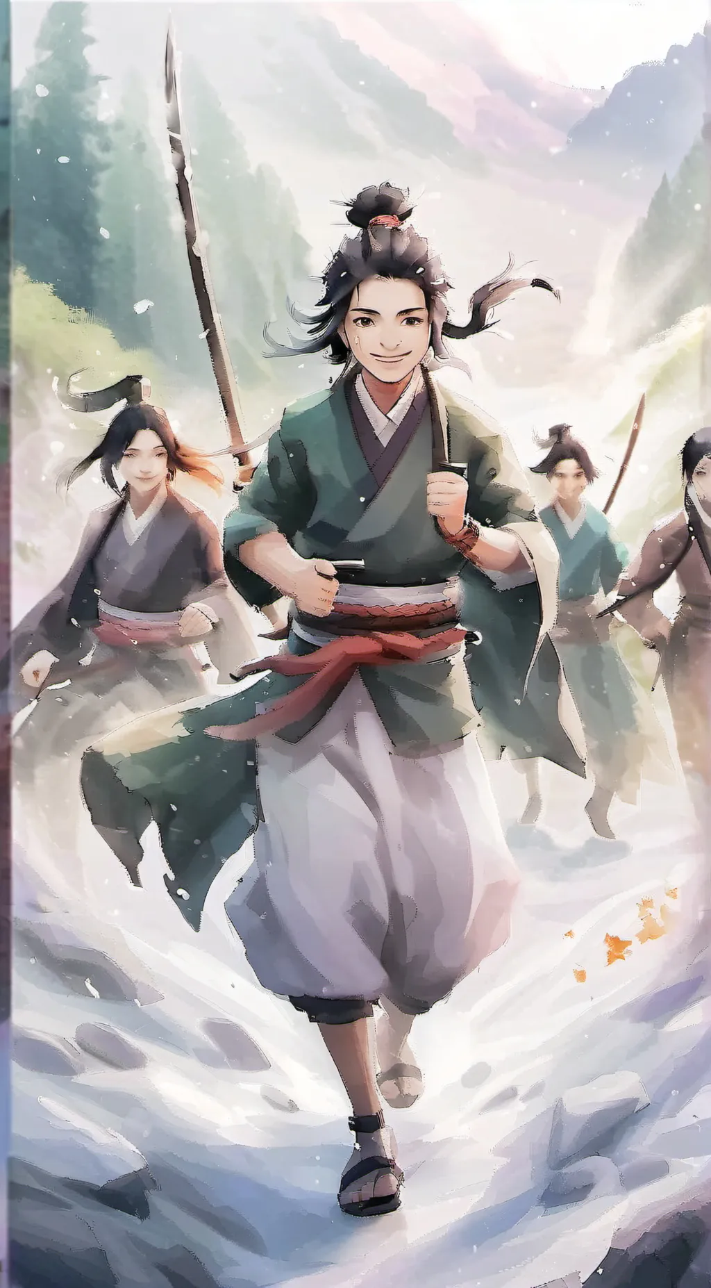 ai character: !! HASHIRAS !! background