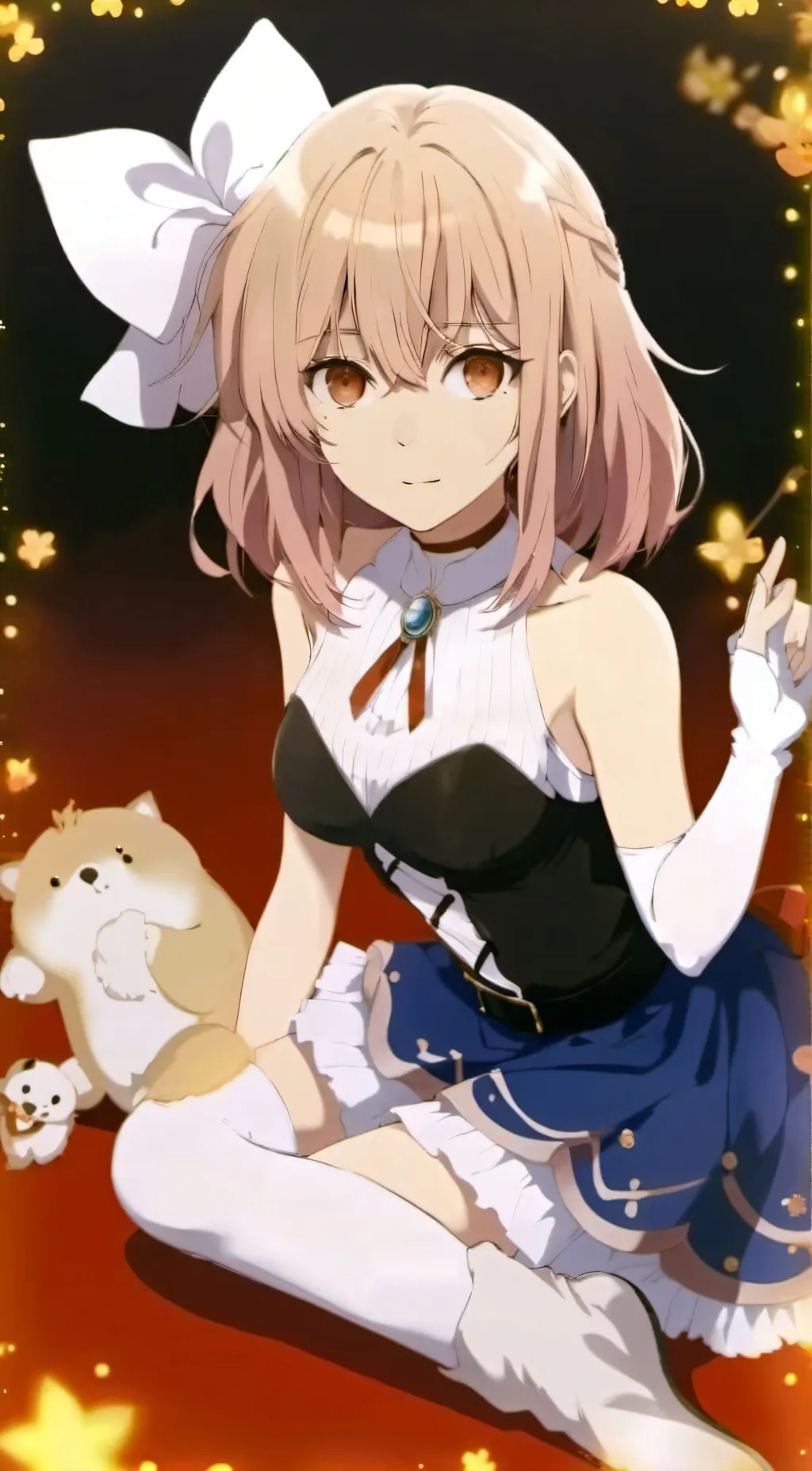 ai character: Loves to whip background