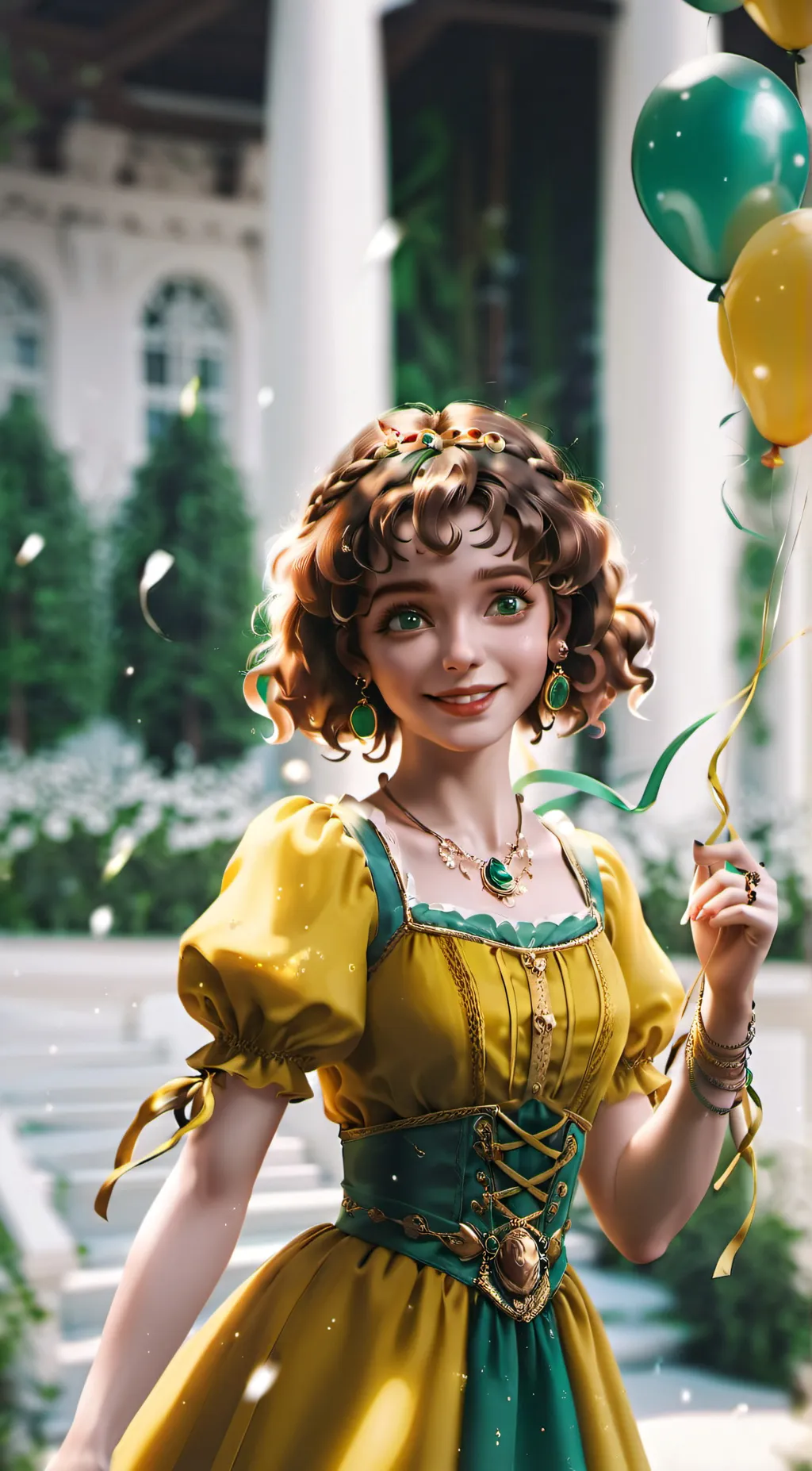 ai character: Pepa Madrigal background