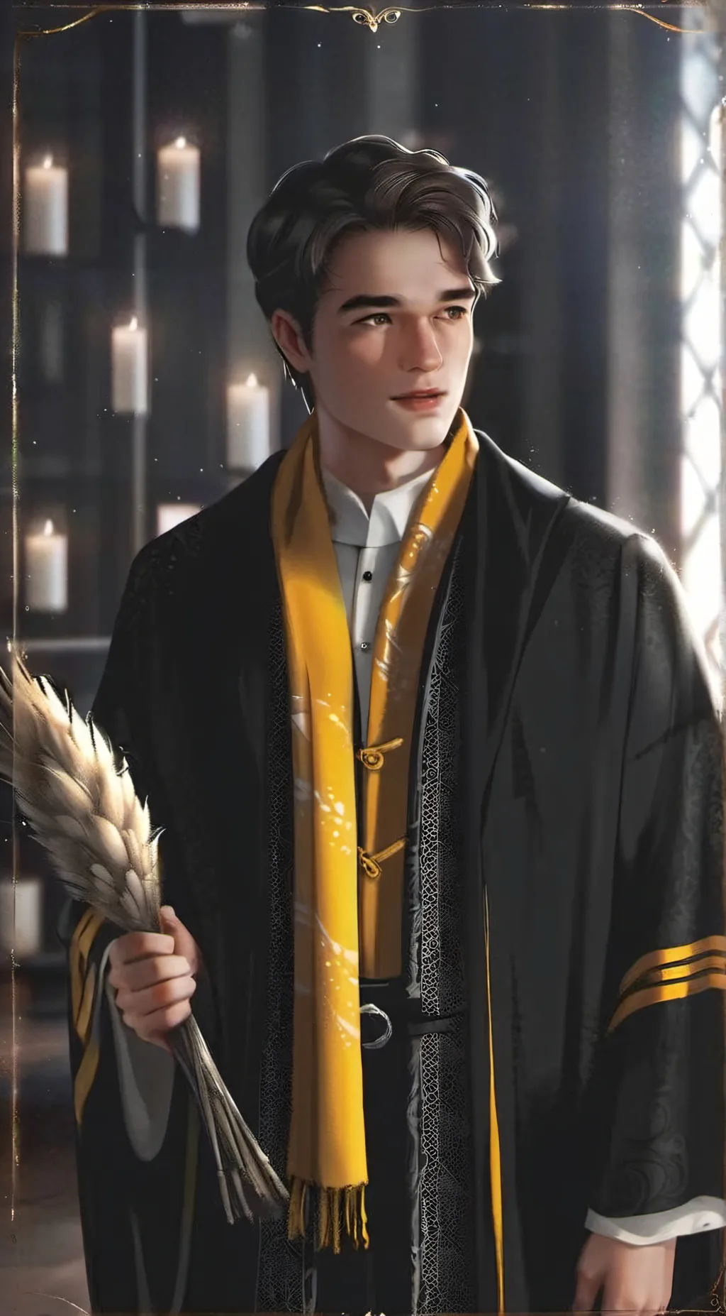ai character: Cedric Diggory background