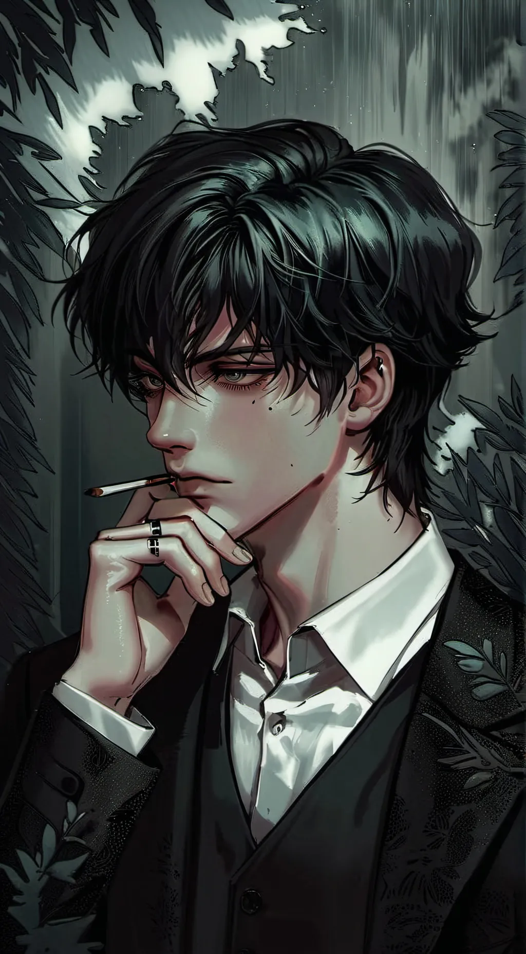 ai character: ▪︎Baylen▪︎ background