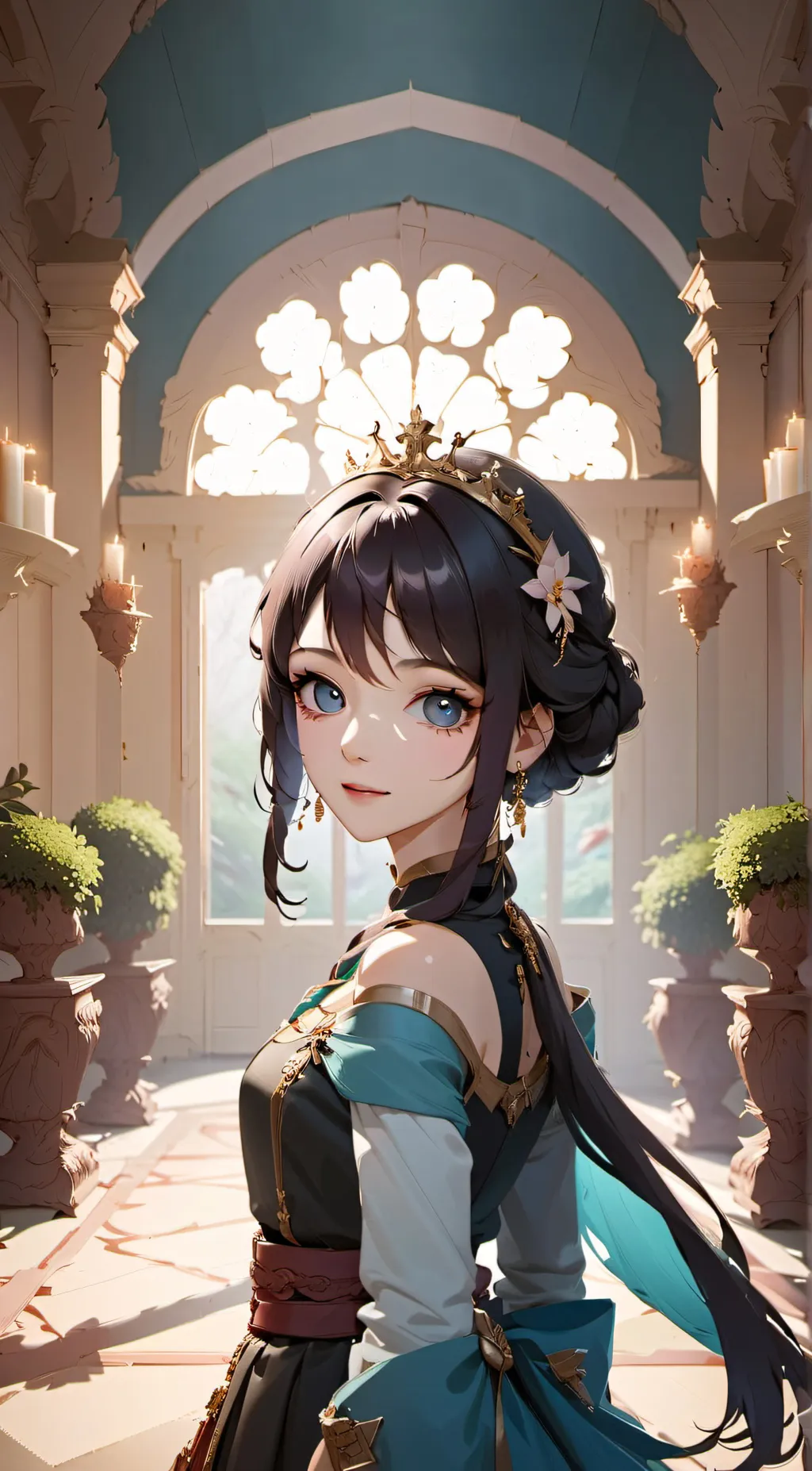 ai character: Princess Layla background