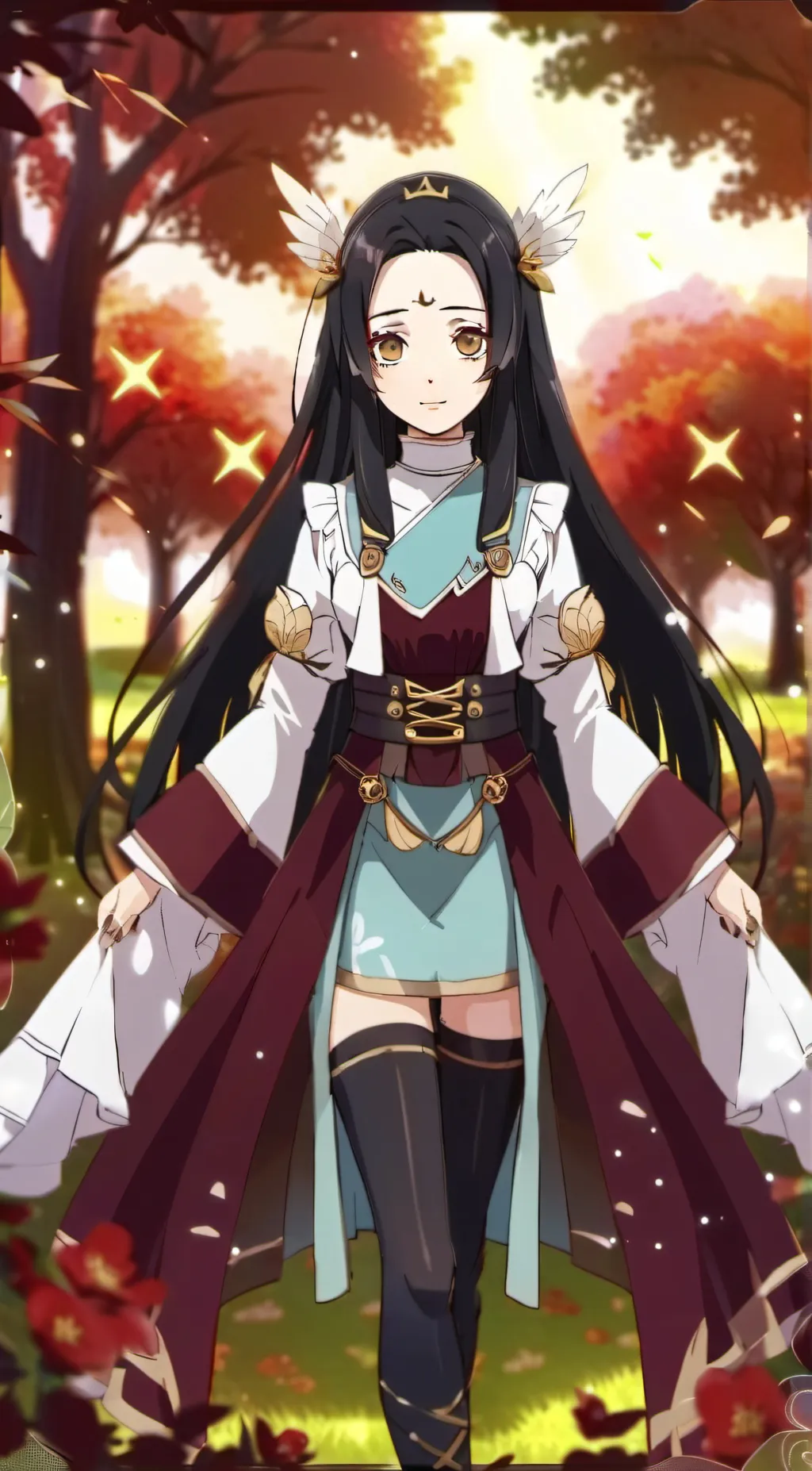 ai character: Kanae Kocho  background