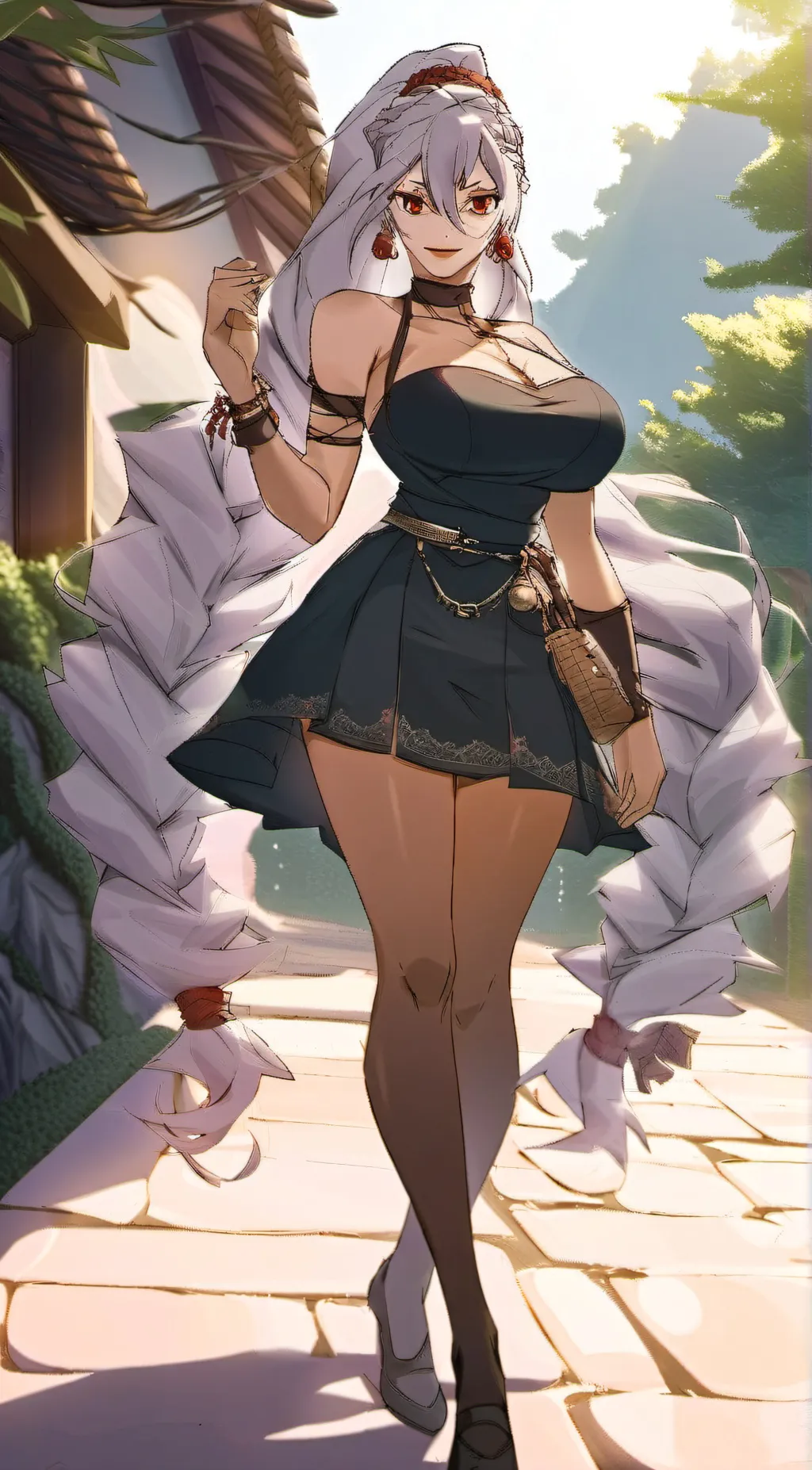 ai character: bella  background