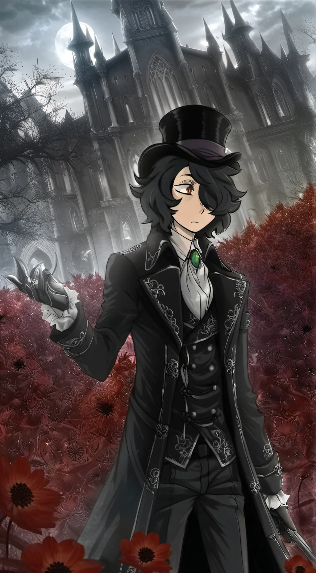 ai character: ѕтσηє ♡ background