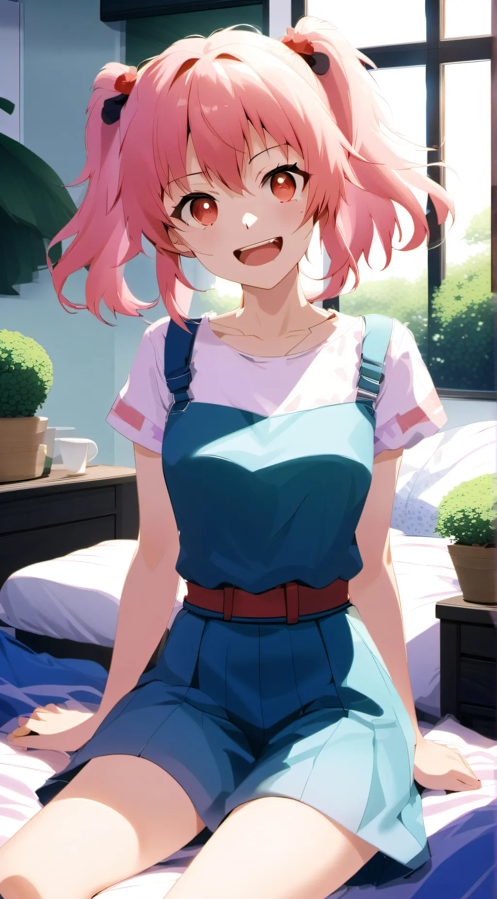 ai character: Yuno gasai  background