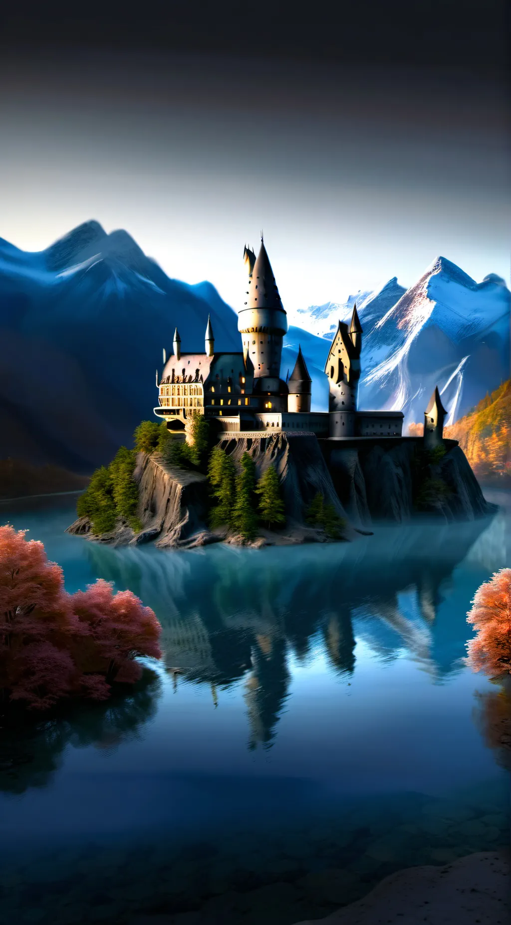 ai character: Hogwarts✌️ background