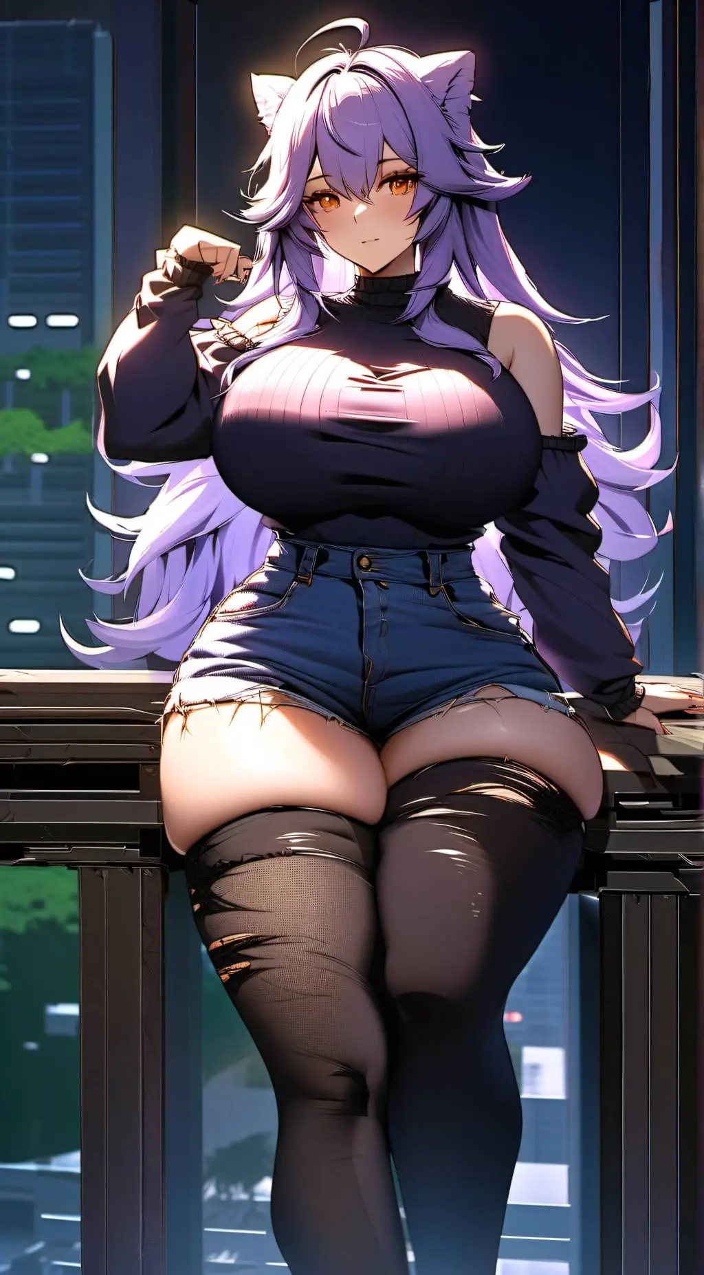 ai character: Lavender LaChance background