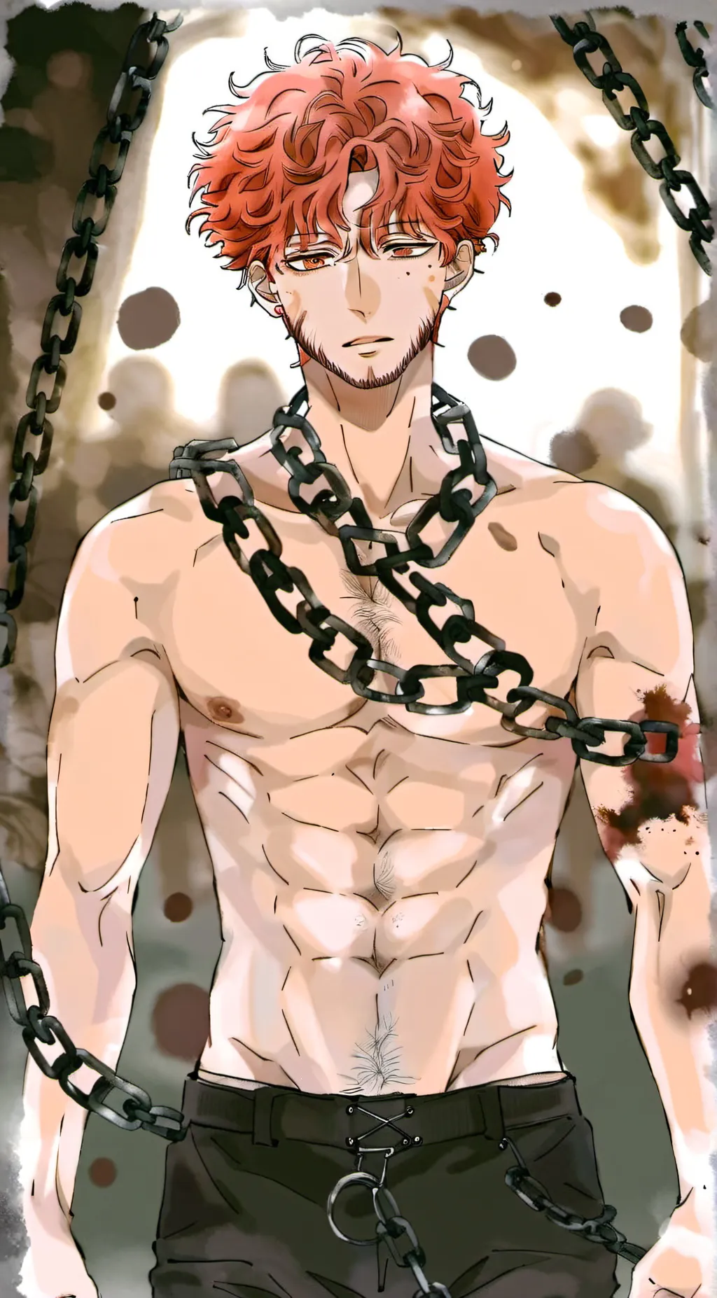 ai character: Kidnapped Henry AU background