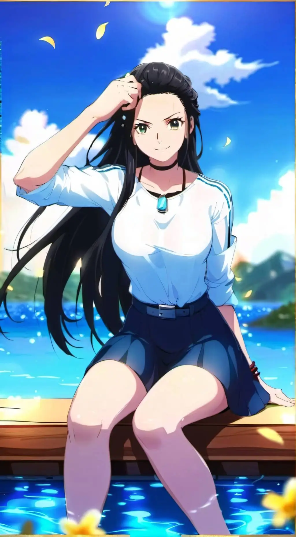 ai character: Nico Robin background