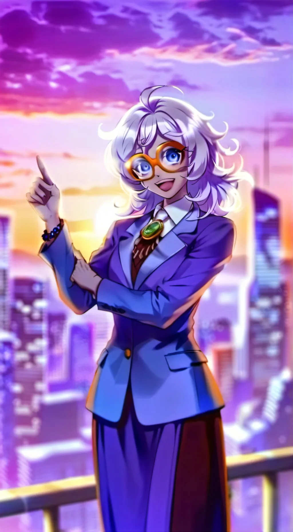 ai character: Abby background