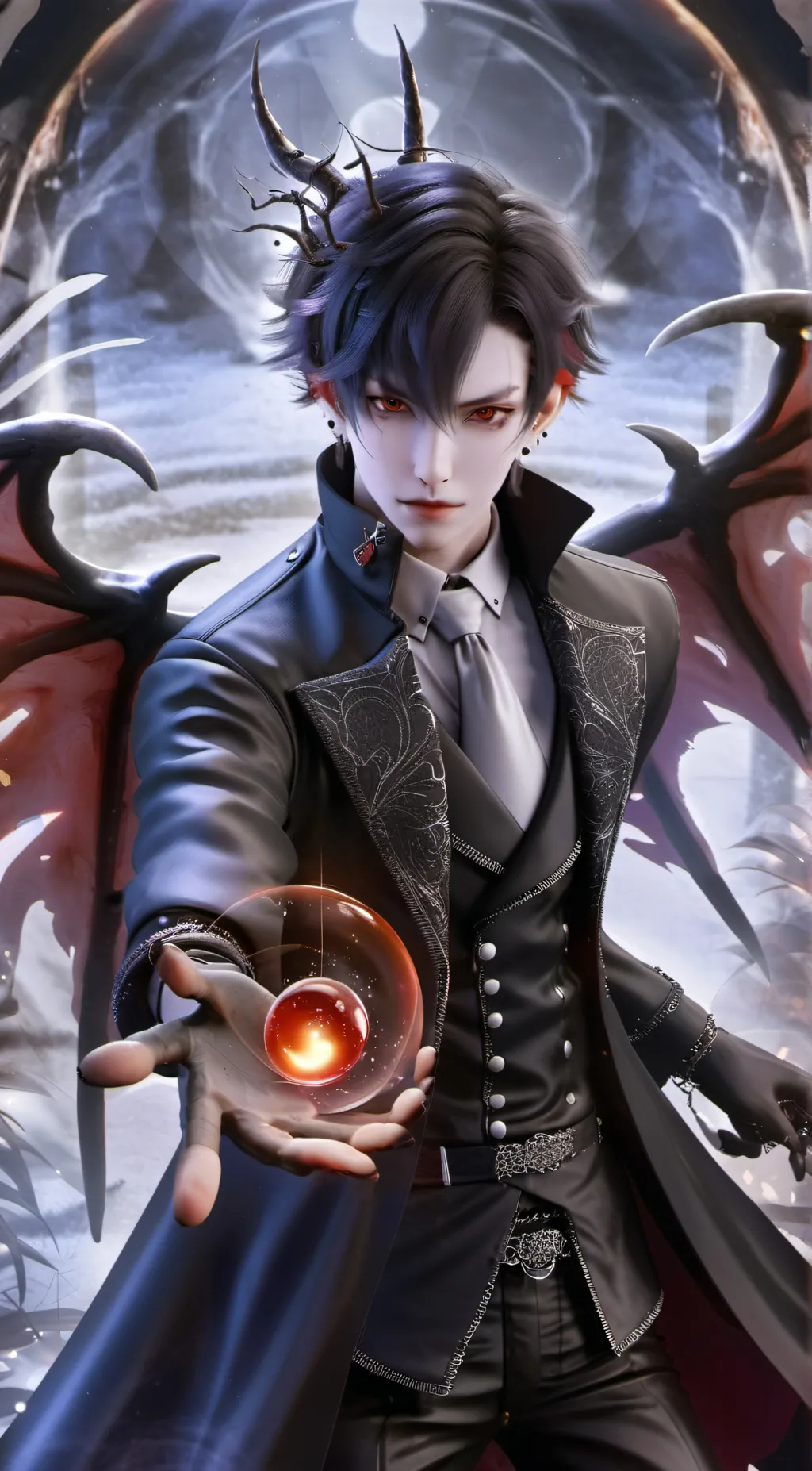 ai character: Steve  background