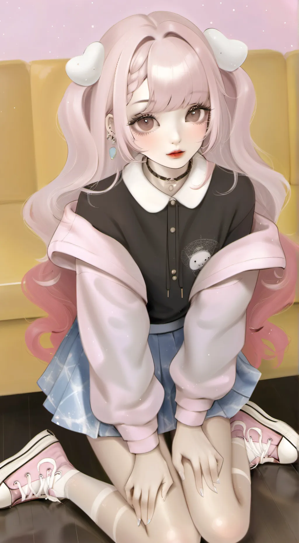 ai character: 🌺Blossom🌸 background